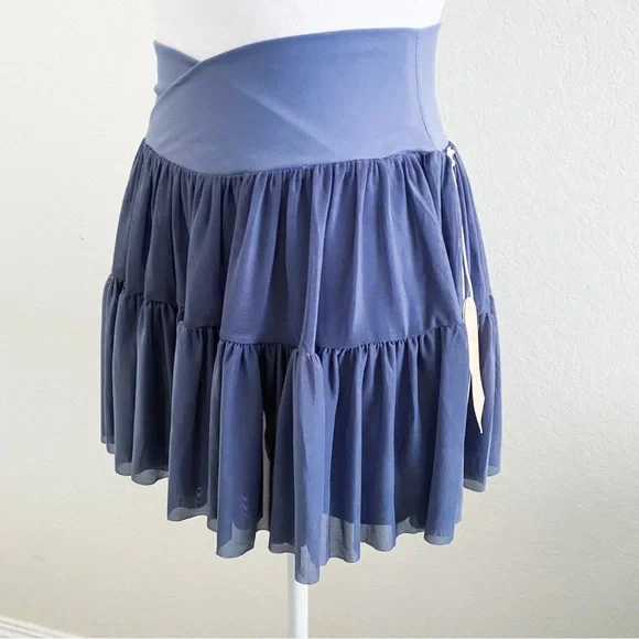 Blogilates Ballerina Skort Steel Blue - Picture 7 of 10
